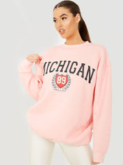 Michigan Graphic Sweatshirt Pulloper