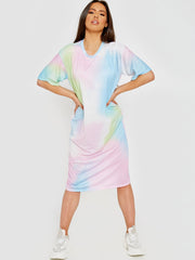 Tie-Dye Midi Dress