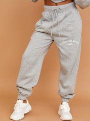 Embroidered Atelier De Mode Hooded Fleece Co-ord