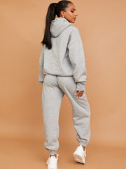 Embroidered Atelier De Mode Hooded Fleece Co-ord