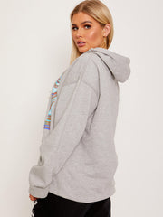 Mon Cheri Paris grafisch flüchteter Hoodie