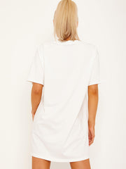 Rebel Rock Graphic Print T-shirt Dress