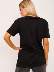 Coffee Queen Graphic Printed T-Shirt