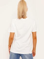 Amour Butterfly Graphic Print T-shirt