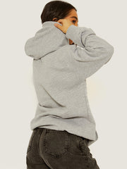 More Love Heart Graphic Print Hoodie