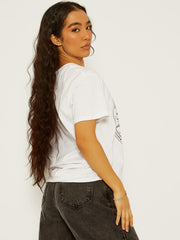 Zodiac Circle Graphic Printed T-Shirt