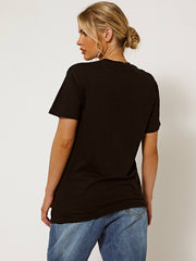 C'est la Vie Paris Glitter Detalle Camiseta