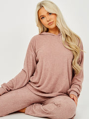 Towelling Hooded Top & Trouser Co-ord
