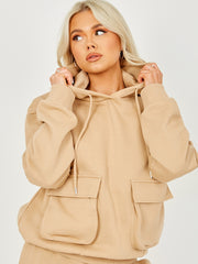 Utility Pocket Hooded Top & Trouser Fleece Co-ord