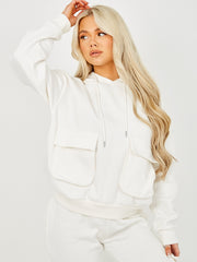 Utility Pocket Hooded Top & Trouser Fleece Co-ord