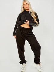 Check Detail Fleece Co-ord