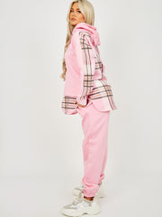 Check Detail Fleece Co-ord