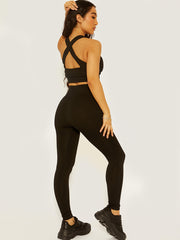 3 -delige naadloze sportschoolset