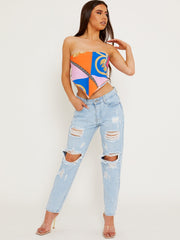 Löwendruck Bandana Schalteil