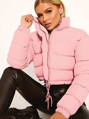 New Cropped Puffer Jacket