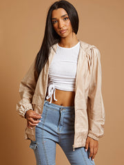 Oversized Hooded Festival Rain Jacket