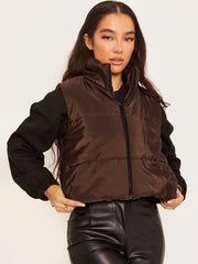 Padded Cropped Gilet