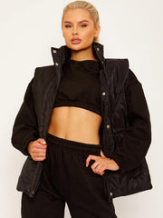 Front Panel Straight Line Gilet