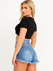 Brooklyn Printed Crop Top