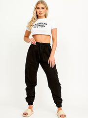 Twill Fabric Cargo Trousers