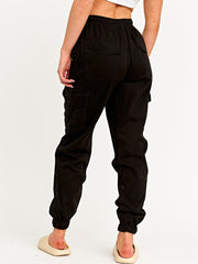 Twill Fabric Cargo Trousers