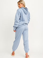 Embroidered Atelier De Mode Hooded Fleece Co-ord