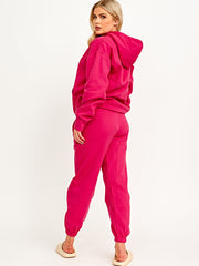 Embroidered Atelier De Mode Hooded Fleece Co-ord