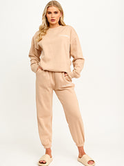 Embroidered Los Angeles Fleece Co-ord