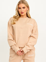 Embroidered Los Angeles Fleece Co-ord