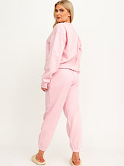 Embroidered Los Angeles Fleece Co-ord