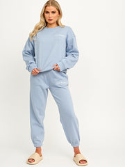 Embroidered Los Angeles Fleece Co-ord