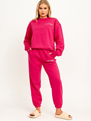 Embroidered Los Angeles Fleece Co-ord