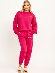 Embroidered Los Angeles Fleece Co-ord