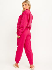 Embroidered Los Angeles Fleece Co-ord