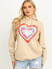 Angel Energy Graphic Print Hoodie