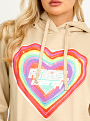 Angel Energy Graphic Print Hoodie