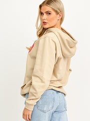 Angel Energy Graphic Print Hoodie