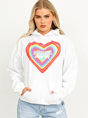 Angel Energy Graphic Print Hoodie