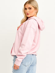 Angel Energy Graphic Print Hoodie