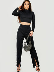 Knoten Rückenrippen Co-ord