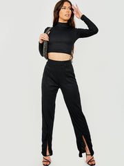 Knoten Rückenrippen Co-ord