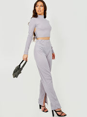 Knoten Rückenrippen Co-ord