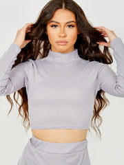 Knoten Rückenrippen Co-ord