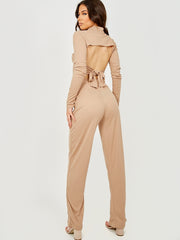 Knoten Rückenrippen Co-ord