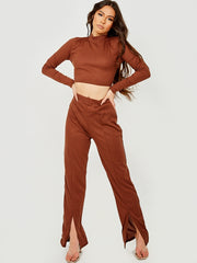 Knoten Rückenrippen Co-ord