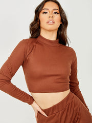 Knoten Rückenrippen Co-ord