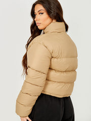 New Cropped Puffer Jacket