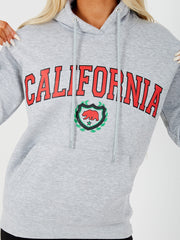 CALIFORNIA Graphic Fleece Hoodie