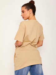 Couture Butterfly Graphic Printed T-Shirt