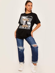 Stay True Graphic Printed T-Shirt